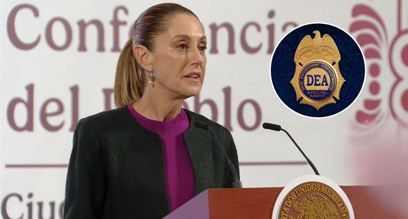 Sheinbaum niega acuerdo con la DEA sobre 'Proyecto Portero'
