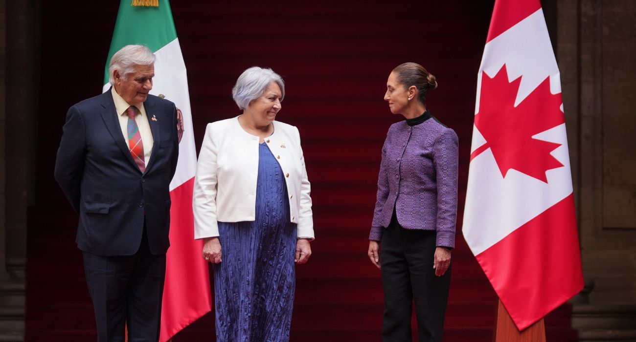 Abordaron Sheinbaum y Mary Simon defensa de pueblos indígenas