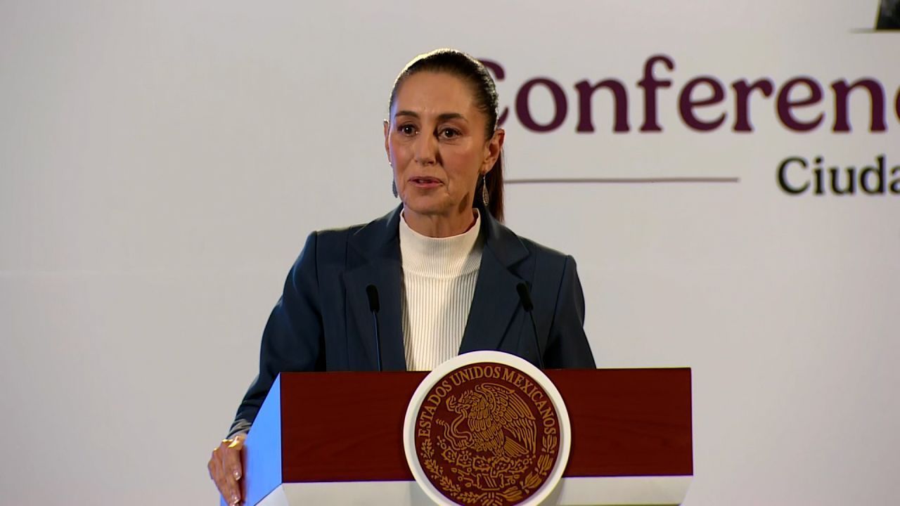 Sheinbaum presenta plan de seguridad y sin 'guerra'