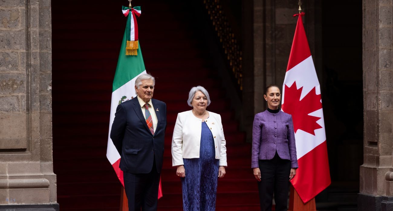 Sheinbaum se reúne con Mary Simon, gobernadora general de Canadá