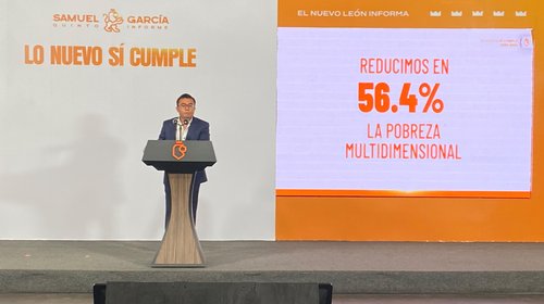 Félix Arratia destaca reducción de carencias en Nuevo León