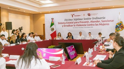 Tamaulipas refuerza acciones contra la violencia hacia mujeres