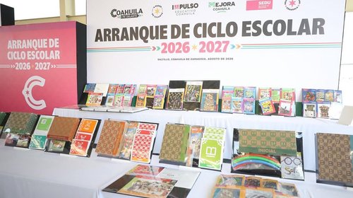 Arranca ciclo escolar con inversión educativa en Coahuila