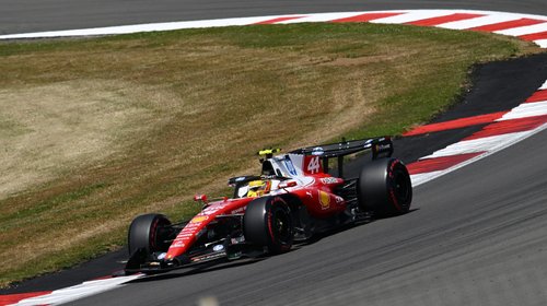 Hamilton domina el único libre del GP de Gran Bretaña