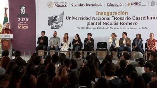 Sheinbaum inaugura Universidad Rosario Castellanos en Edomex