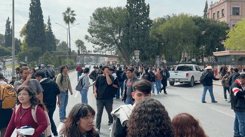  Protesta en el Tec de Saltillo revive exigencias pendientes