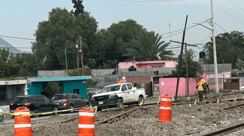 Viviendas marcadas generan dudas por tren en Saltillo