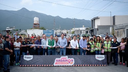Saltillo mejora vialidades en la colonia Vista Alta
