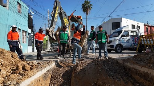 Cambian drenaje por antigüedad en Fidel Velázquez de Ramos Arizpe