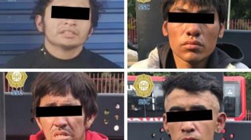 Detienen a cuatro sospechosos por homicidio en Iztacalco