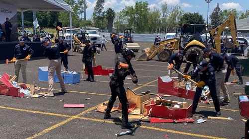 Destruyen 721 tragamonedas ligadas al crimen en Michoacán