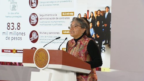 Destaca Gobierno ahorros de casi $84,000 millones en dos años