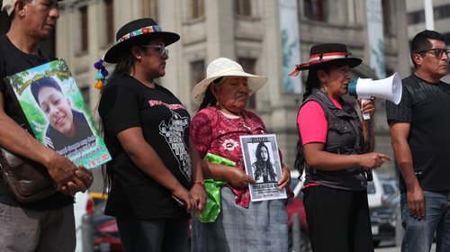 Víctimas en protestas de Perú rechazan presidencia de Fujimori