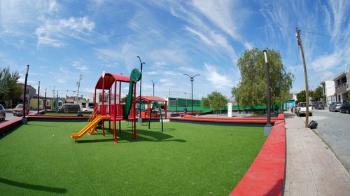 Plaza Texcoco entra en final de rehabilitación en Ramos Arizpe