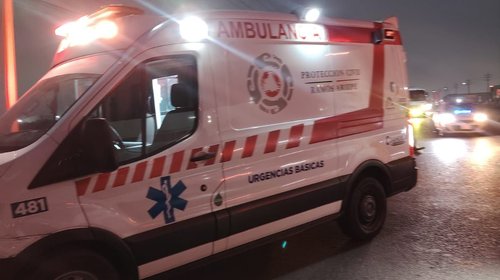 Choque contra autobús deja un lesionado en Ramos Arizpe