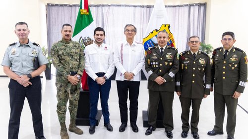 Matamoros reúne obras, seguridad y exposición militar