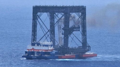 China recupera por primera vez un cohete reutilizable