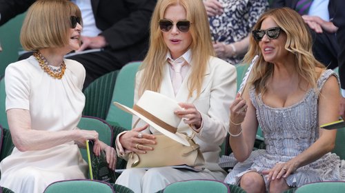 Celebridades acaparan reflectores en la final de Wimbledon