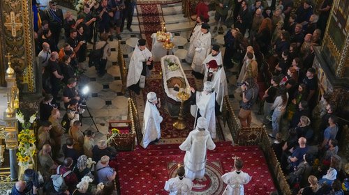 Ucrania honra a voluntario que recuperaba cuerpos de guerra