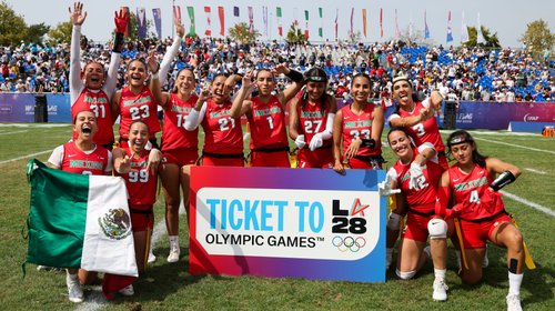 Selección mexicana femenil de flag football clasifica a LA28