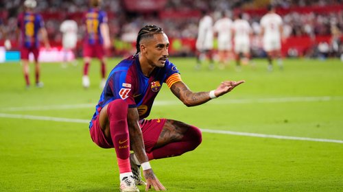 Barcelona derrota a Sevilla con hat-trick de Raphinha