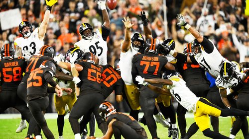Gol de campo le da la victoria a Cleveland sobre Pittsburgh