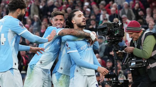 Manchester City conquista Anfield con goleada 3-0 sobre Liverpool