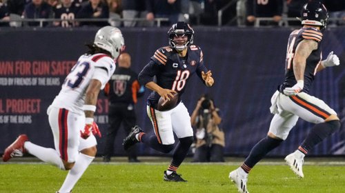 Guía Caleb Williams a Chicago a un triunfo sobre Nueva Inglaterra
