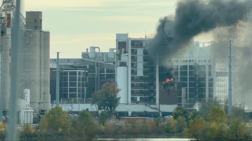 Controlan incendio en planta de Quaker Oats en Iowa; sin heridos