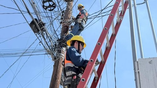 Mantenimiento de red eléctrica en NL registra avance de 80%