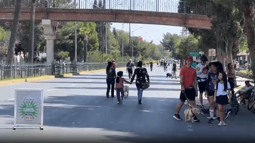 Estrena Ruta Recreativa nuevo horario por altas temperaturas