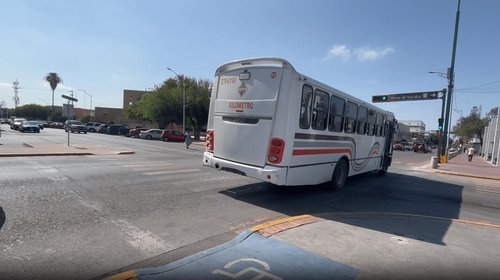 Tránsito de Nuevo Laredo llama a respetar paradas de autobús