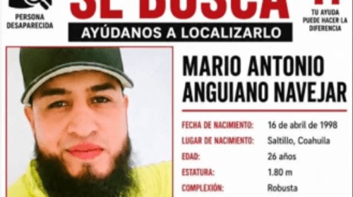 Buscan a joven de Saltillo desaparecido en Apodaca NL