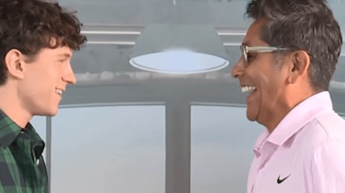 Tom Holland recibe regalo especial de Jorge Campos
