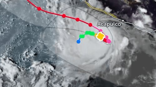 Embajada de EUA emite alerta en México por huracán 'Polo'