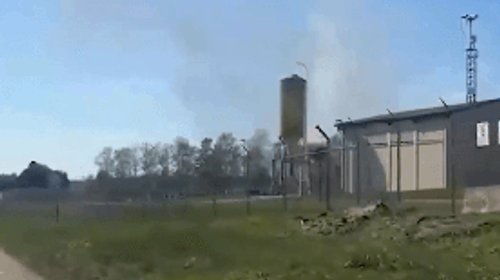 F-16 de la Fuerza Aérea de EUA se estrella en Alemania