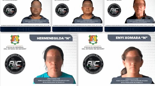 Detienen a cinco policías tras robo de caja fuerte en Nayarit