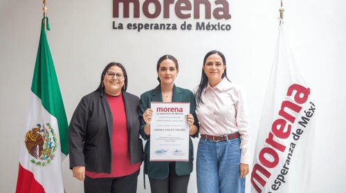 Andrea Chávez asume coordinación de Morena en Ciudad Juárez