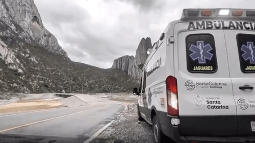 Jesús Nava anuncia ayuda y refugios por lluvias en Santa Catarina