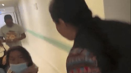Captan discusión entre trabajadora y adulta mayor en Reynosa