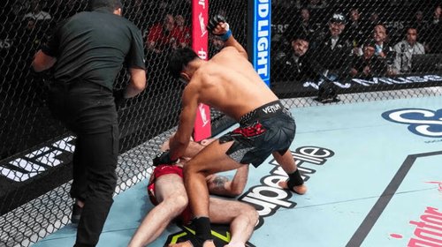 Mexicano Cristian Pérez debuta en UFC con KO en 27 segundos