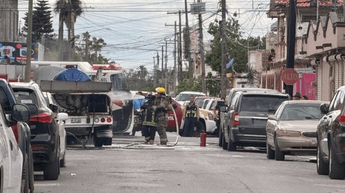 Explosión en Matamoros deja dos personas con quemaduras