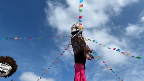  Ramos Arizpe prepara catrina gigante para Día de Muertos