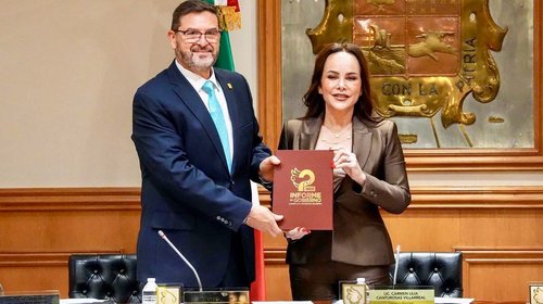 Entrega Carmen Lilia Canturosas su Segundo Informe de Gobierno