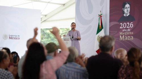 Sheinbaum refrenda que el pueblo es el camino y destino de la 4T