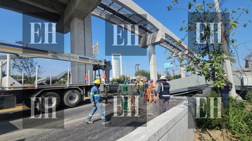 Carriles exprés continuarán cerrados; empresa responderá por daño
