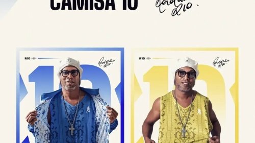 Ronaldinho debuta en la música con álbum de 60 temas