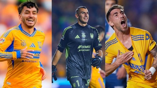 Tigres presume tres nominados al Balón de Oro de Liga MX