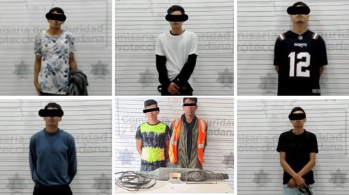 Cámaras del C2 ayudan a detener a 12 personas en Saltillo