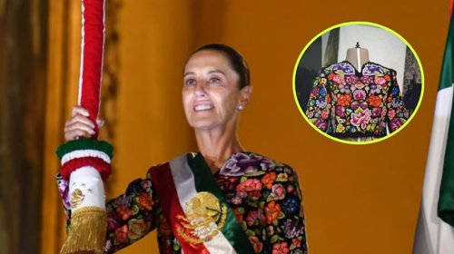 Balean casa de diseñador de vestido de Claudia Sheinbaum